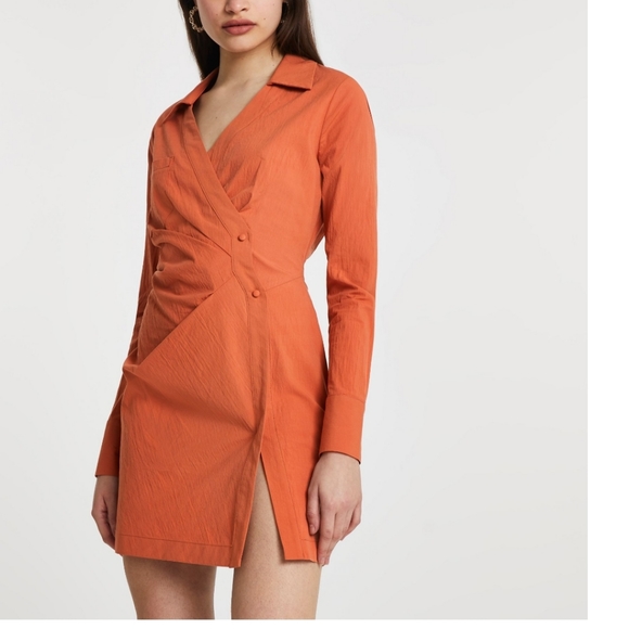 Mini shirt dress - Picture 5 of 6